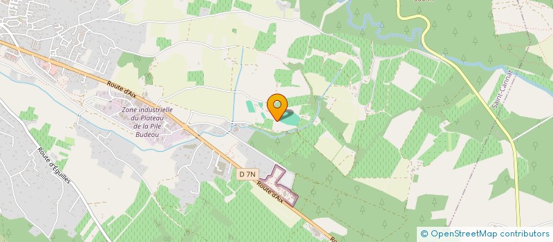 localisation de l'entreprise LES MAROUFLEURS AIXOIS  SAINT-CANNAT