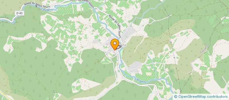 localisation de l'entreprise LES MARQIES à CORRENS