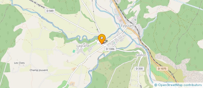 localisation de l'entreprise LES MARRONNIERS  GARDE-COLOMBE