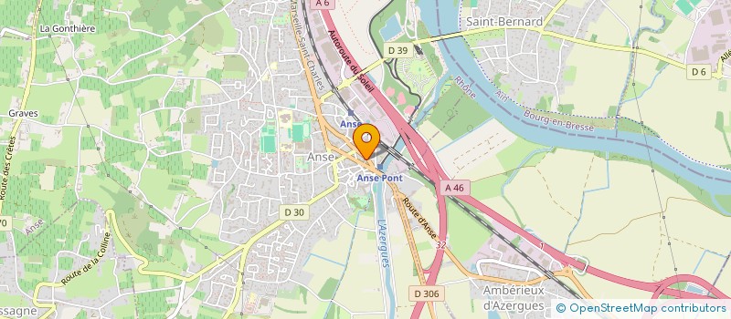 localisation de l'entreprise LES MARRONNIERS  ANSE