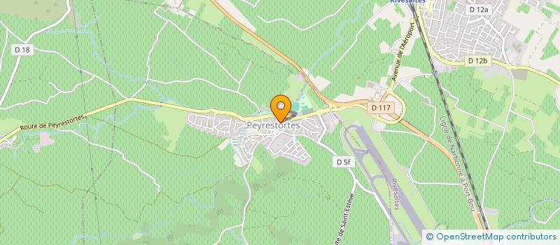 localisation de l'entreprise LES MARSAUX - 2  PEYRESTORTES