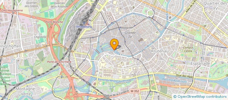 localisation de l'entreprise LES MARSUPIAULT à STRASBOURG