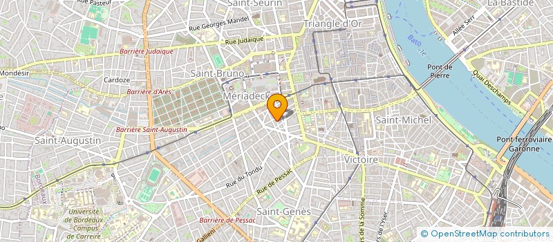 localisation de l'entreprise LES MARTEAUX SIFFLEURS  BORDEAUX