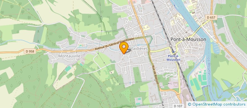 localisation de l'entreprise LES MARTINOUIS  MAIDIERES