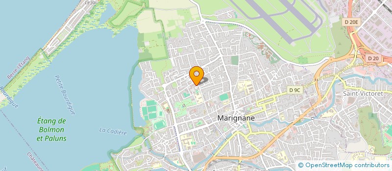 localisation de l'entreprise LES MAS PROVENCAUX à MARIGNANE