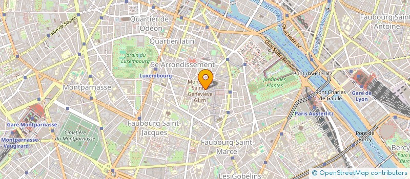 localisation de l'entreprise LES MASCAREIGNES  PARIS