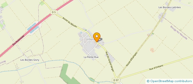 localisation de l'entreprise LES MASCAREIGNES à VILLEREAU