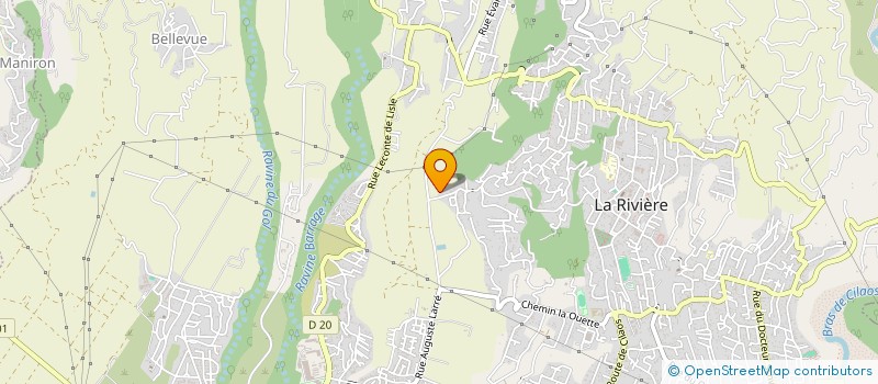 localisation de l'entreprise LES MASCAREIGNIAS  SAINT-LOUIS