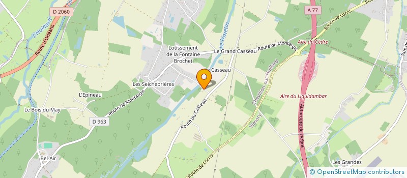 localisation de l'entreprise LES MASOLIS à CHEVILLON-SUR-HUILLARD