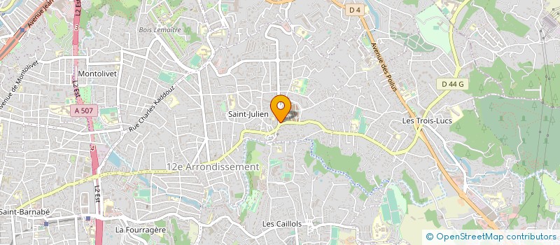 localisation de l'entreprise LES MASQUES VENITIENS DE FRANCE à MARSEILLE