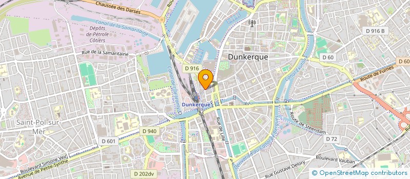 localisation de l'entreprise LES MASTA à DUNKERQUE