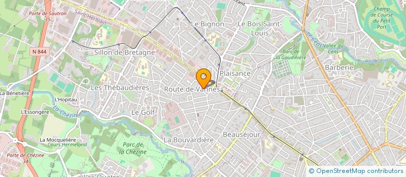 localisation de l'entreprise LES MATELOTS D'OLIVIER  SAINT-HERBLAIN