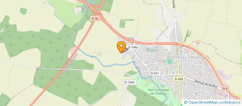 localisation de l'entreprise LES MATOUS BRIARD & CO  BRIE-COMTE-ROBERT