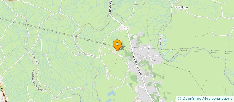 localisation de l'entreprise LES MATTES  SAINT-HILAIRE-DE-RIEZ