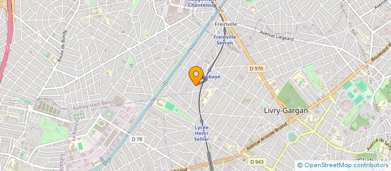 localisation de l'entreprise LES MAUDETTES à LIVRY-GARGAN
