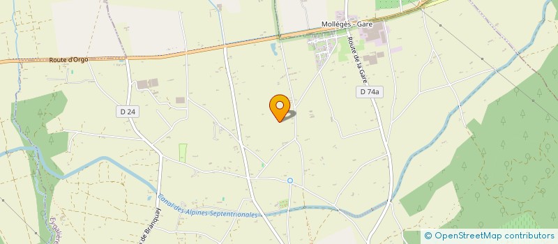 localisation de l'entreprise LES MAUNIERS  EYGALIERES