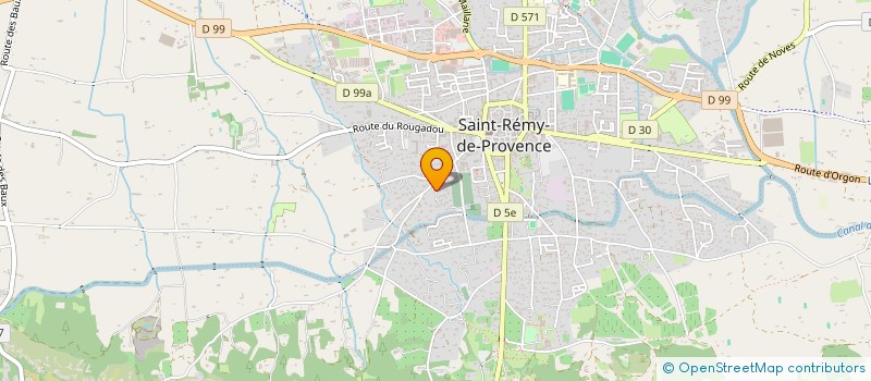 localisation de l'entreprise LES MAURELLES  MILHAC