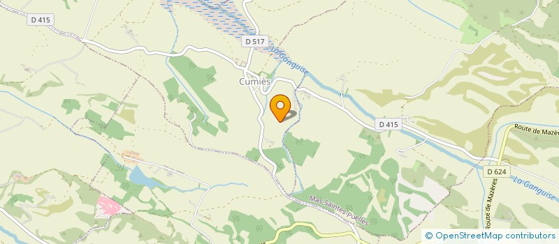 localisation de l'entreprise LES MAURIOSES DE CAYROL  CUMIES