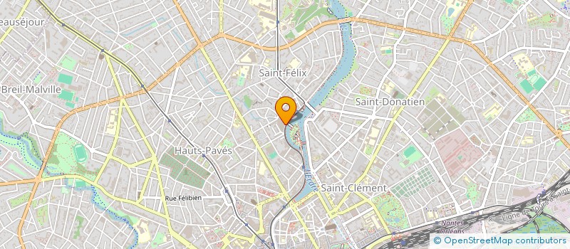 localisation de l'entreprise LES MAUVAIS JOURS FINIRONT à NANTES