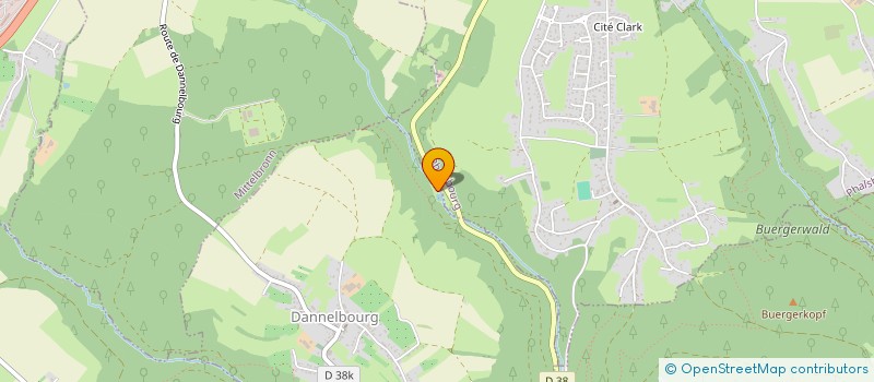 localisation de l'entreprise LES MAUX D'ELE  LUTZELBOURG