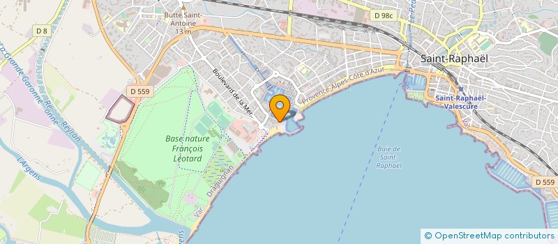 localisation de l'entreprise LES MAYAS à FREJUS