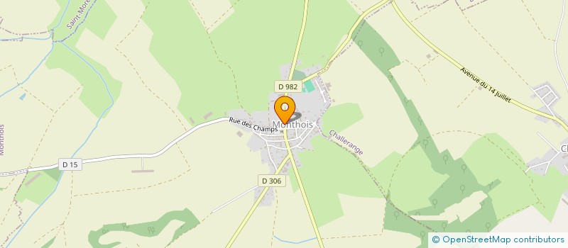 localisation de l'entreprise LES MAZURIAUX à MONTHOIS