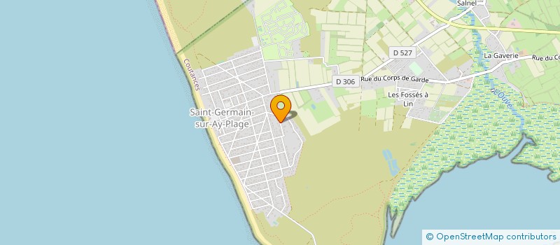 localisation de l'entreprise LES MEANDRES  BARNEVILLE-CARTERET