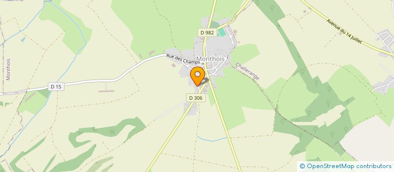 localisation de l'entreprise LES MECANIQUES DE NOS CAMPAGNES  SAVIGNY-SUR-AISNE