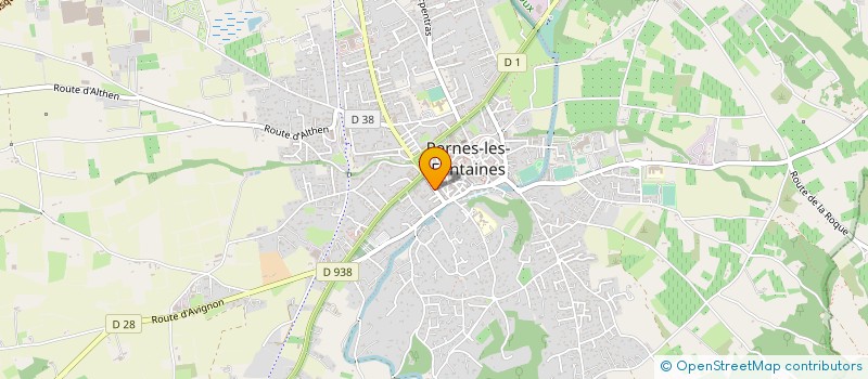 localisation de l'entreprise LES MECANIQUES DU PATRIMOINE  PERNES-LES-FONTAINES