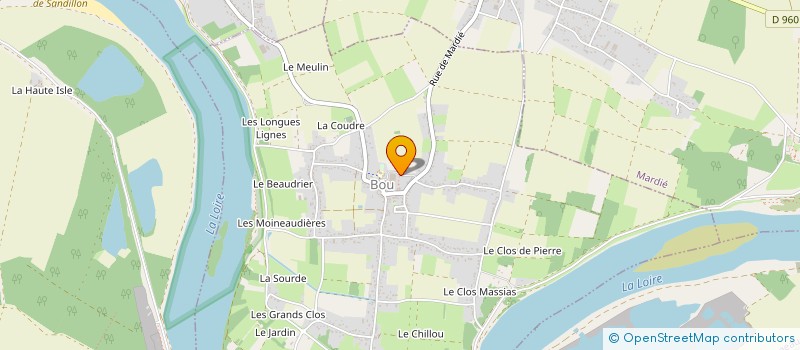 localisation de l'entreprise LES MECANOS DE LA GENERALE à BOU