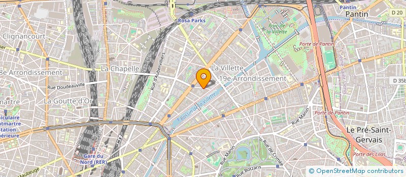 localisation de l'entreprise LES MECANOS DU 9 à PARIS