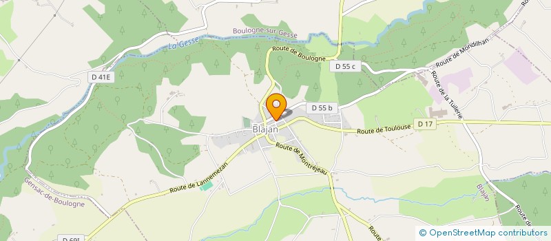 localisation de l'entreprise LES MECANOS DU TUCO  PEGUILHAN