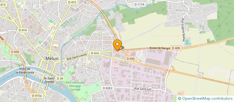 localisation de l'entreprise LES MECANOS PROS  VAUX-LE-PENIL