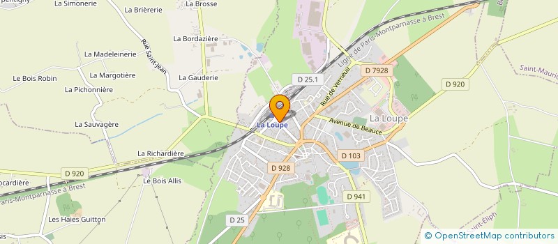 localisation de l'entreprise LES MECENES DU NUMERIQUE à LA LOUPE