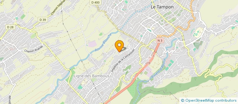 localisation de l'entreprise LES MEDIATEURS DE L'ESPOIR à SAINT-PIERRE