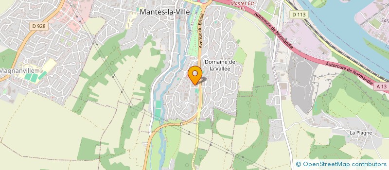 localisation de l'entreprise LES MEDIATEURS DU MANTOIS à MANTES-LA-VILLE