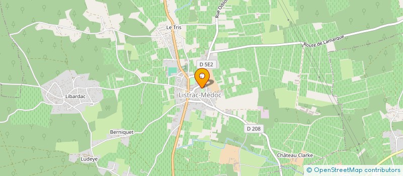 localisation de l'entreprise LES MEDIEVALES DU MOULIN DE PEYSOUP  LISTRAC-MEDOC