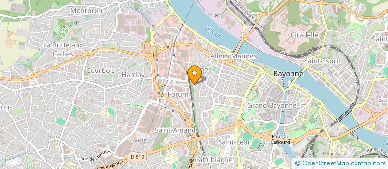 localisation de l'entreprise LES MEHARI DU DESERT à BAYONNE