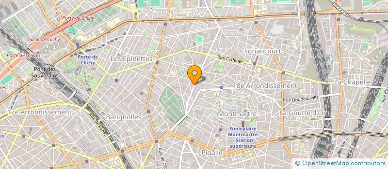 localisation de l'entreprise LES MEILLEURES INTENTIONS  PARIS