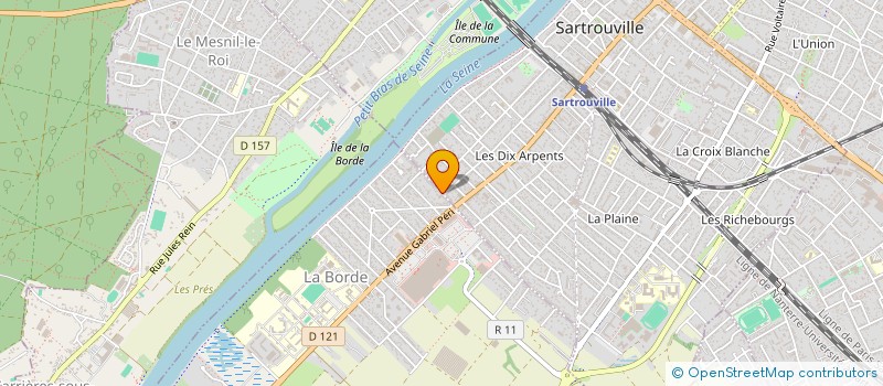 localisation de l'entreprise LES MELANNINES  MONTESSON