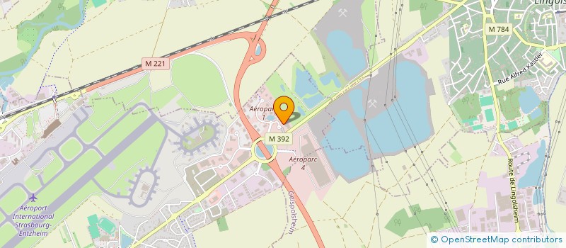 localisation de l'entreprise LES MELIADES  ENTZHEIM