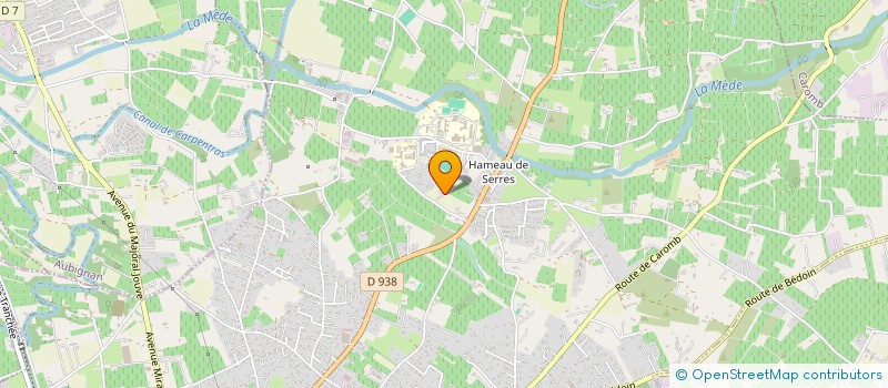 localisation de l'entreprise LES MELIAS  CARPENTRAS