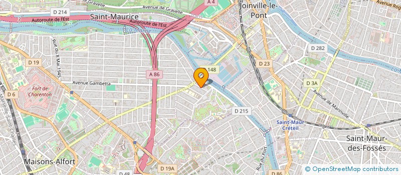 localisation de l'entreprise LES MELODIES DU PYTHON  MAISONS-ALFORT