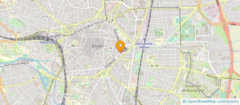 localisation de l'entreprise LES MEMISES à DIJON