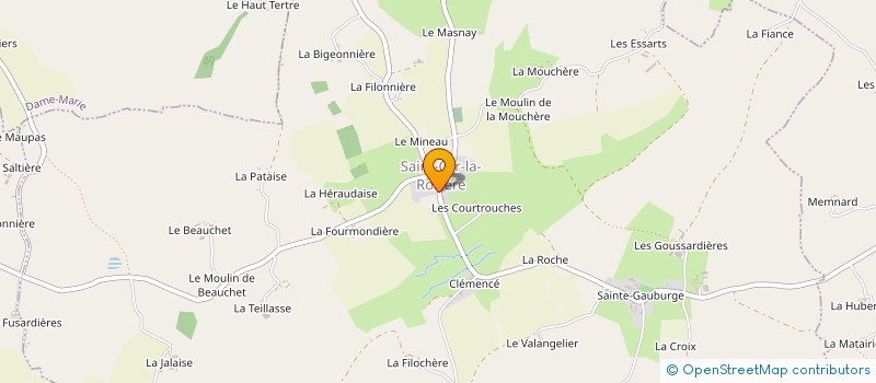 localisation de l'entreprise LES MEMOIRES THEILLOISES à VAL-AU-PERCHE