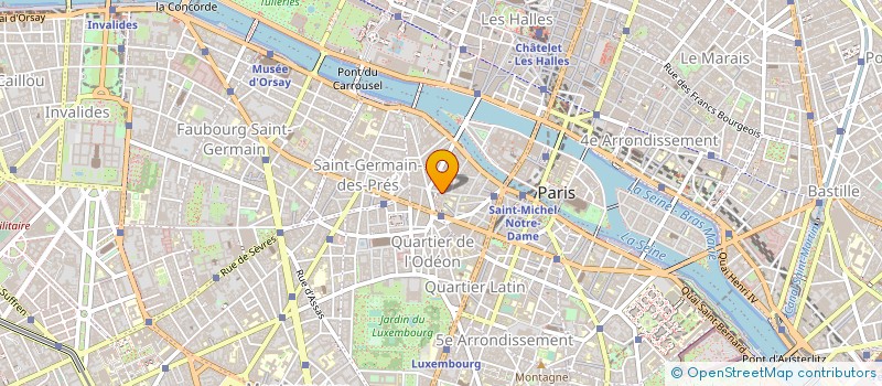 localisation de l'entreprise LES MENESTRIERS  PARIS