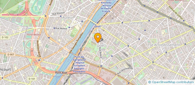 localisation de l'entreprise LES MENUS SERVICES à PARIS