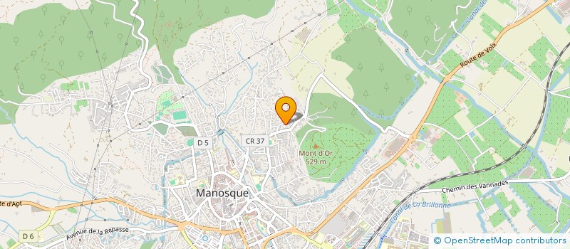 localisation de l'entreprise LES MERAS à MANOSQUE