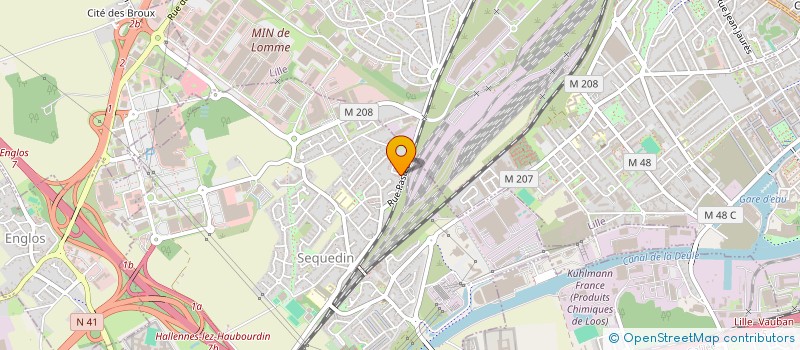 localisation de l'entreprise LES MERCREDIABLOTINS  SEQUEDIN