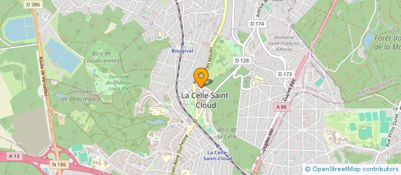 localisation de l'entreprise LES MERES EN REVOLTE  LA CELLE-SAINT-CLOUD